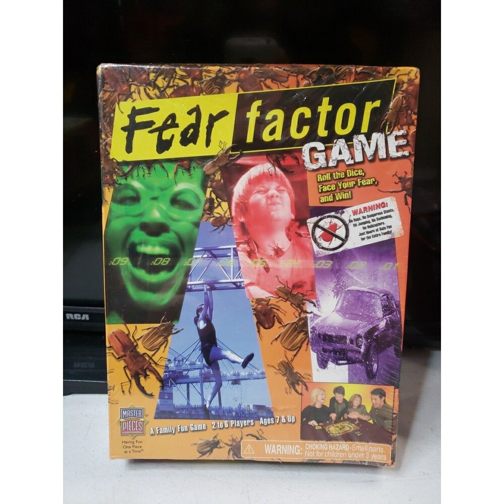 Fear Factor Game ~ Roll the Dice, Face Your Fears and Win ~ NEW Sealed